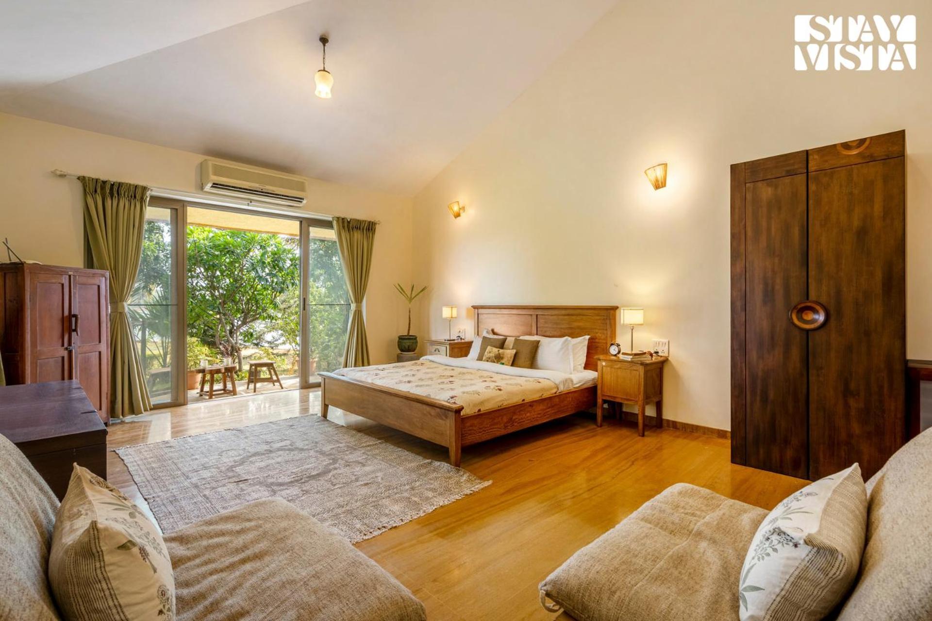 Stayvista At Three Shores With Lake View & Alfresco Dining Khamshet Exterior foto